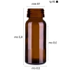 10 ml Çelik Roll On Şişesi, Sızdırmaz Kapaklı 2 Adet