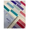 10 Renkli Şeffaf İndeks Sticker Seti, Kitap Ayracı İçin