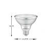 10 Watt 2700K Sıcak Beyaz Işık E27 LED Ampul