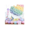 100 Adet Soft Pastel Renkli Makaron Balon Seti ve 5 Metre Balon Zinciri