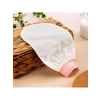 %100 Floş İpek Banyo Duş Kesesi Peeling Eldiveni