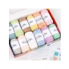 %100 Pamuk İp Seti - 12 x 25g Pastel Renk