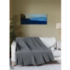 %100 Pamuk Macar Koltuk Örtüsü Kılıfı - 170 x 230 cm, Antrasit