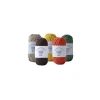 100% Pamuk Örgü İpi, 25 Gram Mini Cotton Serisi, 10 Renk Seçeneği