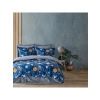 %100 Pamuklu Çift Kişilik Nevresim Takımı - Mavi Renk