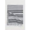 %100 Pamuklu Hızlı Kuruyan Plaj Havlusu - Gri - 100x80 cm
