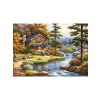 1000 Parça Dağ Evi Puzzle - Eğlenceli ve Zeka Geliştirici Oyun