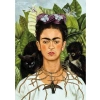 1000 Parça Frida Kahlo Temalı Puzzle, Kendi Portresi Tasarımı