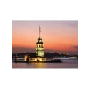 1000 Parça Kız Kulesi ve Gün Batımı Yapboz