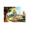 1000 Parça Mescid-i Aksa Temalı Puzzle