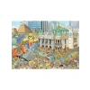 1000 Parça Renkli Rio Manzarası Puzzle, Eğlenceli Aktivite