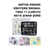 11 Parça Aile Dikiş Makinesi Ayak Seti, Singer Janome ile Uyumlu