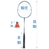 Amatör Badminton Seti - 11 Parça ile İki Raket ve Top