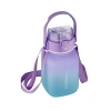 1100ml Çocuk Motivasyon Matarası, Askılı ve Eğlenceli