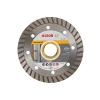 115 mm Turbo Segmanlı Elmas Kesme Diski, Gri Renkli ve Dayanıklı