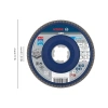 115 mm X-LOCK Yelpaze Taşlama Diski, Profesyonel Aksesuar