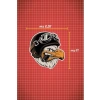 11x10,5 cm Araba ve Laptop İçin Kartal Sticker, Çok Amaçlı Kullanım
