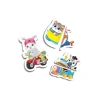 12-36 Ay İlk Magnet Puzzle Taşıtlar Aktivite Kitabı, 978-625-7632-74-4