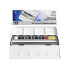 12 Su Bazlı Aquarellfarben Seti, 1/2 Nap, Blue Box