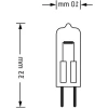 12 V Halojen Fırın Lambası - Pin Tabanlı ve Yüksek Isı Dayanımı