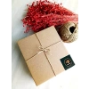 14cm x 3cm Doğal Petek Balmumu Mum Seti, Hediyelik Bal Mumu, 4 Adet