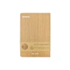 14x21 cm Boyutunda Spiralli Bambu Kapak Defter