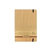 14x21 cm Boyutunda Spiralli Bambu Kapak Defter