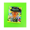 16 Panel Kazımalı Boyama Seti, Şablon ve Kalemli Scratch Art