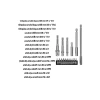 16 Parça Mıknatıslı Bits Uç Seti - 1/4, 1/2, 3/8