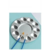 17 cm Metal Boyama Paleti, 10 Hazneli, Fırça Hediyeli