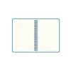 17x24 cm Çizgili Spiralli Defter - 100 Yaprak, Mavi