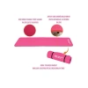 180x55 cm Kaymaz Tabanlı Ultra Hafif Pilates Matı