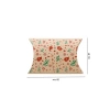 18x20 cm Yılbaşı Temalı Yastık Hediye Kutusu Seti (2 Adet)