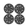 19 İnç Mat Siyah Jant Kapağı Seti