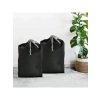 2 Adet Siyah Çamaşır Torbası - Seyahat ve Saklama İçin