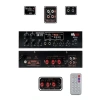 2 Bölgeli Stereo Anfi, 100W Güç, USB ve Bluetooth ile Uyumlu