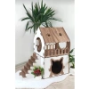 2 Katlı Merdivenli Kedi Evi, Rahat ve Eğlenceli Yaşam Alanı