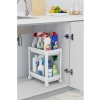2 Katlı Tekerlekli Düzenleyici Raf, Banyo ve Mutfak İçin