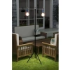 2 Lambalı Şarjlı Led Solar Işıldak, Su Geçirmez Tasarım