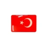 2li 3D Türk Bayrağı Sticker Seti