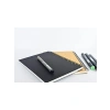 2li Çizgisiz Not Defteri, A5 Boyut (15x21 cm) - Siyah ve Kraft Kapak
