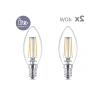 2li Paket 40W Led Mum Ampul, 2700K Beyaz Işık, E14 Duy ile Ekonomik Çözüm