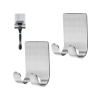 2Li Paslanmaz Çelik Banyo Jilet ve Traş Bıçağı Tutucu
