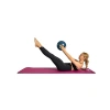 20+55 cm Pilates Topu - Pompa ve 3 Lastik Seti ile