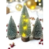 20 Cm Kendinden Gün Işıklı + 15 Cm Yılbaşı Çam Ağacı Seti