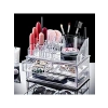 20 Gözlü Akrilik Makyaj Organizeri - Üç Çekmeceli