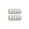 20 mm Neodyum Mıknatıs, 2 mm Kalınlık, 5 Adet Güçlü Yapışma