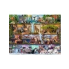 2000 Parça Wild Animals Puzzle, Eğlenceli Aile Aktivitesi