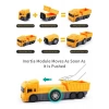 21 Parça Manyetik Mühendislik Serisi 6 Araba Dönüşebilen Robot