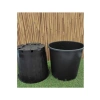 21,9 Lt Siyah Plastik Saksı, 35x30 cm Boyutunda Üretim Saksısı